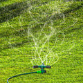 Gyrivav 360° Rotating Metal Lawn Sprinkler Fits 1/2'' Hose Heavy Duty by Deal US