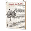 Sympathy Gifts Memorial Remembrance Wood Sign Loss of Mom 8x10 inches