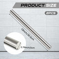 [Like New] Zonon Steel Cold Rolled Round Bar 0.79" Dia x 12" Length Mild Steel 2 Pcs by Deal US