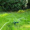 Gyrivav 360° Rotating Metal Lawn Sprinkler Fits 1/2'' Hose Heavy Duty by Deal US