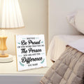 Coworker Retirement Wood Sign Desk Decor 6.3x6.3 Inch Home Office Gift by Deal US