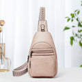 Mroede Sling Crossbody Bag Women Casual Travel Beige 7.3x4.3x11.5 Size by Deal US