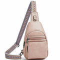 Mroede Sling Crossbody Bag Women Casual Travel Beige 7.3x4.3x11.5 Size by Deal US