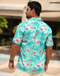 APTRO Hawaiian Shirt Men Tropical Short Sleeve Button Down Shirt Size 2X by Deal US