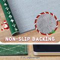 jinchan Christmas Runner Rug 3x7 Green Moroccan Non Slip Soft Carpet by Deal US
