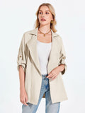 Onedreamer Women's Military Jacket Lightweight Oversized Utility Coat Size M by Deal US