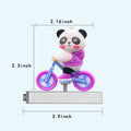 Interior Care Panda Car Console Decoration Cute Biking Fatigue Relief by Deal US