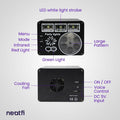 Neatfi Sound Activated Party Light with Remote Control Black Indoor DJ by Deal US