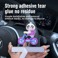 Interior Care Panda Car Console Decoration Cute Biking Fatigue Relief by Deal US