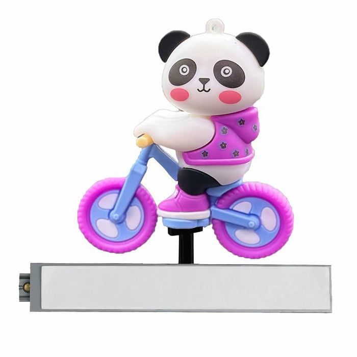 Interior Care Panda Car Console Decoration Cute Biking Fatigue Relief by Deal US