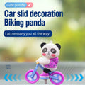 Interior Care Panda Car Console Decoration Cute Biking Fatigue Relief by Deal US