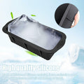 POUYRBA 2pcs Extra Large 6LB Blue Silicone Ice Block Mold for Ice Bath by Deal US