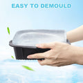 POUYRBA 2pcs Extra Large 6LB Blue Silicone Ice Block Mold for Ice Bath by Deal US