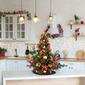 2 Pcs Black Sequin Tree Skirt 15 Inch Glitter Shiny Christmas Decoration by Deal US