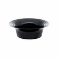 Party Essentials Deluxe Plastic Salad Bowls 10oz Black 20 Count by Deal US