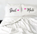 Soul Mate Satin Pillow Covers Set of 2 – Couple Long Distance Gift by Deal US