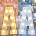 Pooqla 3FT LED Marquee Letter G Light Up Cool & Warm White 3 Feet by Deal US