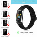 Yibcaiic Adjustable Stretchy Bands Compatible Fitbit Charge 5 Wristbands by Deal US