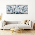 3 pcs AI Machine Learning Robot Human Touch Canvas Wall Art 36x16 by Deal US