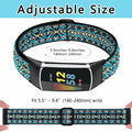 Yibcaiic Adjustable Stretchy Bands Compatible Fitbit Charge 5 Wristbands by Deal US