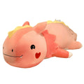 Axolotl Plush Toy Soft Stuffed Animal Dinosaur Pillow Green 47 inch by Deal US