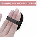 Flytianmy 9Pcs 2.16" Round Face Makeup Powder Puffs Black Nude Pink by Deal US