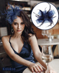 Kidukso Derby Hat Women Vintage Fascinator Headband Clip by Deal US