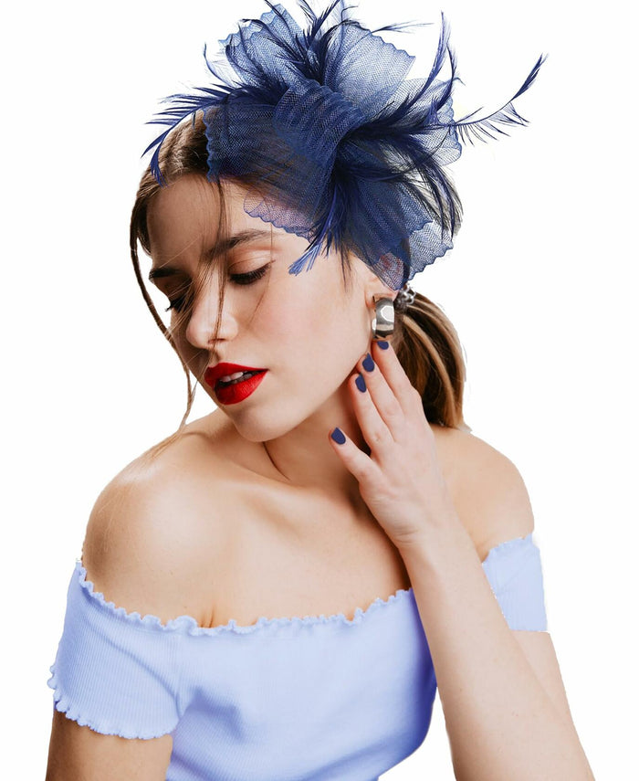 Kidukso Derby Hat Women Vintage Fascinator Headband Clip by Deal US