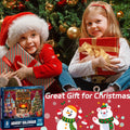 Christmas Puzzle Advent Calendar 2025 Fireplace 1008 Pieces 24 Parts by Deal US