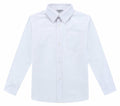 Bienzoe Boys Long Sleeve Button Down Shirt White Size 14 by Deal US