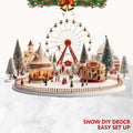 Fake Snow Christmas Décor Indoor 0.9LB Fluffy Cotton-Like White Snow by Deal US