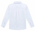 Bienzoe Boys Long Sleeve Button Down Shirt White Size 14 by Deal US