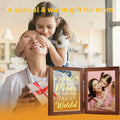 Mom Gifts 5x7 Picture Frame Night Light Table Lamp Warm Words by Deal US
