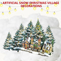 Fake Snow Christmas Décor Indoor 0.9LB Fluffy Cotton-Like White Snow by Deal US