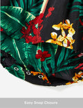 PATPAT Baby Girl Tropical Floral Romper Dress Green Size 12-18M by Deal US