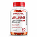 BestBy10/27 VitalSurge Male Performance Gummies MAX Strength 1050MG 60 Ct by Deal US