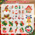 BUSY DINOS Advent Calendar 2024 Christmas Countdown 24 Days Tree Pendant by Deal US
