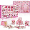 1008 Pc Pink Gnome Advent Calendar Puzzle 2025 24-Day Countdown by Deal US