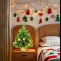 Aimmop 18in Small Christmas Tree with Ornaments 59 Tips Green by Deal US