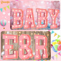 Pooqla 3FT LED Marquee Letter S Pink Party Birthday Wedding Decor by Deal US