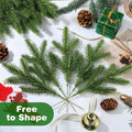 100 Pieces Artificial Pine Needles 10in Green Christmas DIY Accessories by Deal US