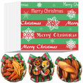 Tenceur Christmas Wax Paper Sheets Winter Printed 150 Pcs by Deal US