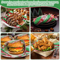 Tenceur Christmas Wax Paper Sheets Winter Printed 150 Pcs by Deal US