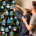 Zhanmai Winter Crafts Kit DIY Ornaments Christmas Stickers 36 Sets by Deal US