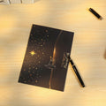 CareGifts Religious Christmas Card Gold Foil Peace on Earth 6x8 Inch 1 PC by Deal US