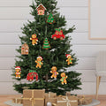 12pcs Gingerbread Man Christmas Tree Ornaments Cute Xmas Decor Accessories by Deal US