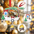 Camping Ornament Camper Photo Frame Christmas Tree Decoration 2024 by Deal US