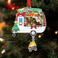 Camping Ornament Camper Photo Frame Christmas Tree Decoration 2024 by Deal US