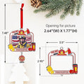 Personalized Firefighter Christmas Ornament 2024 Custom Engraved Keepsake by Deal US