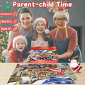 Alagoo 2025 Holiday Jigsaw Puzzle Advent Calendar Puppy & Cat 1008 pcs by Deal US